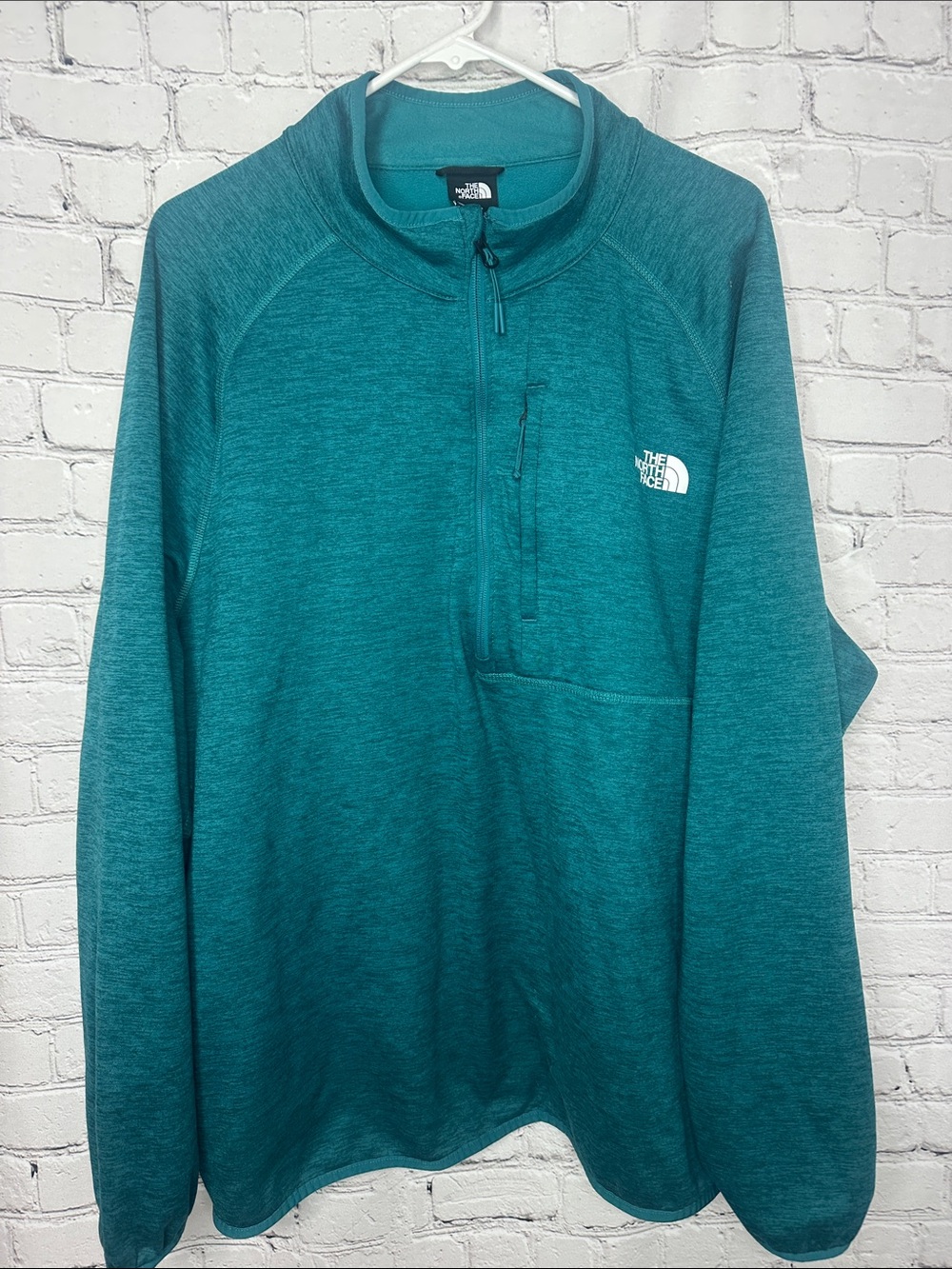 The North Face Canyonlands Half Zip Fleece Teal Men’s XXL